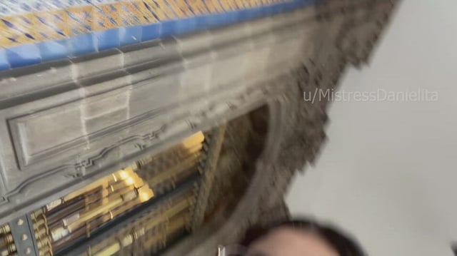 Walking downtown. Nipples on full display. Loved the way they stared. [GIF]